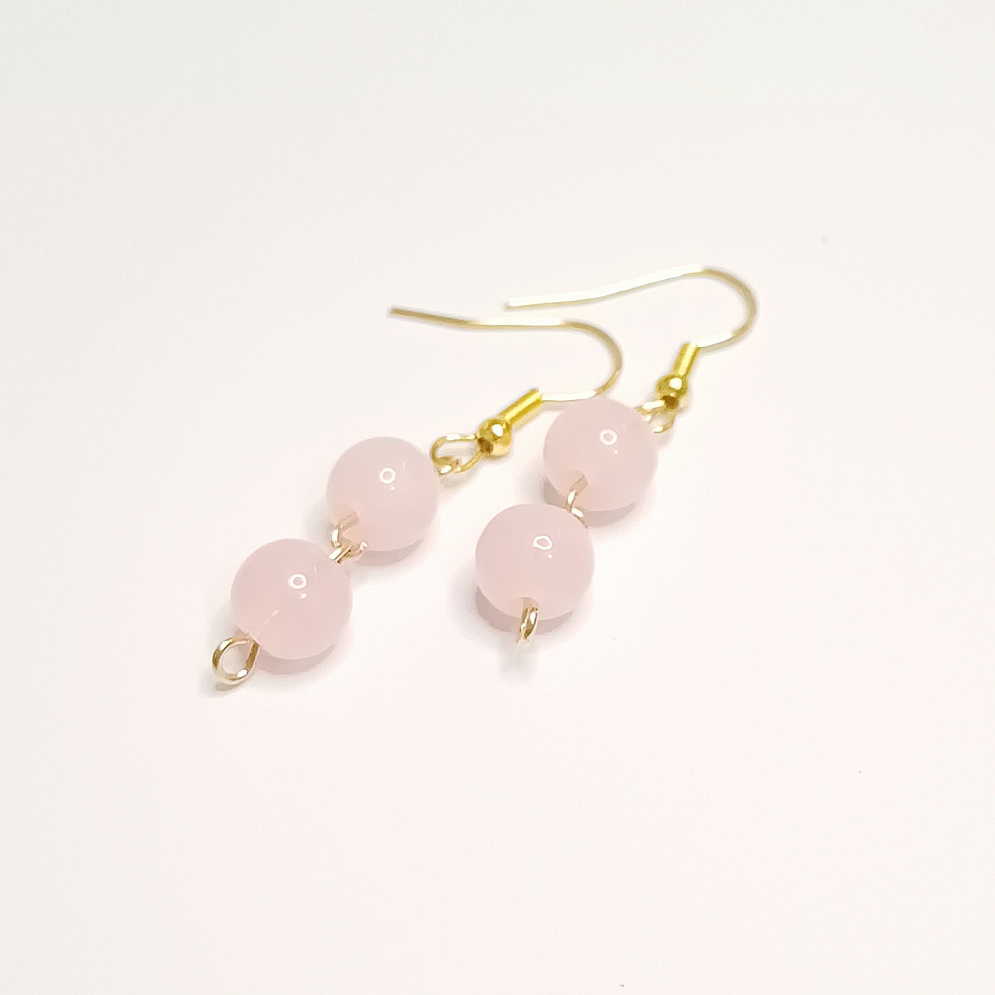 glass bead earrings