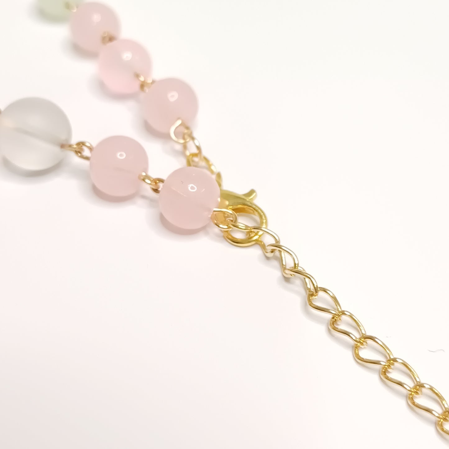 Beaded strawberry necklace