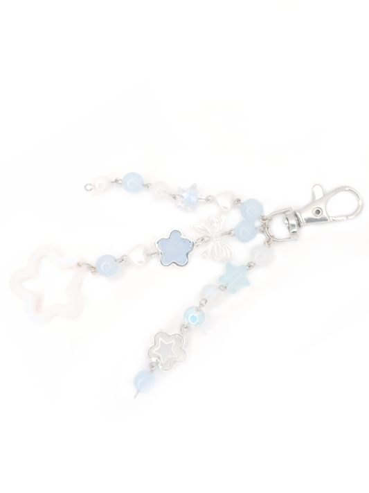 blue star keychain