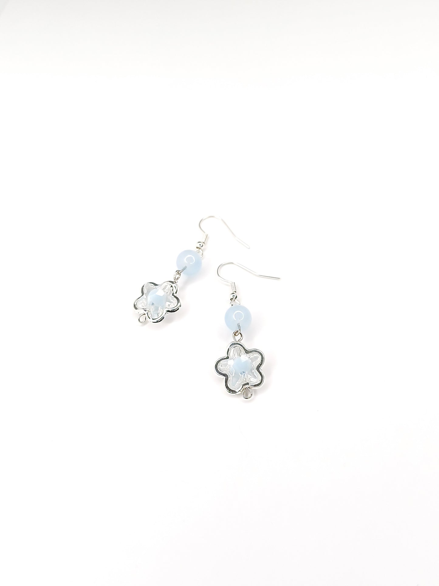 star bead earrings